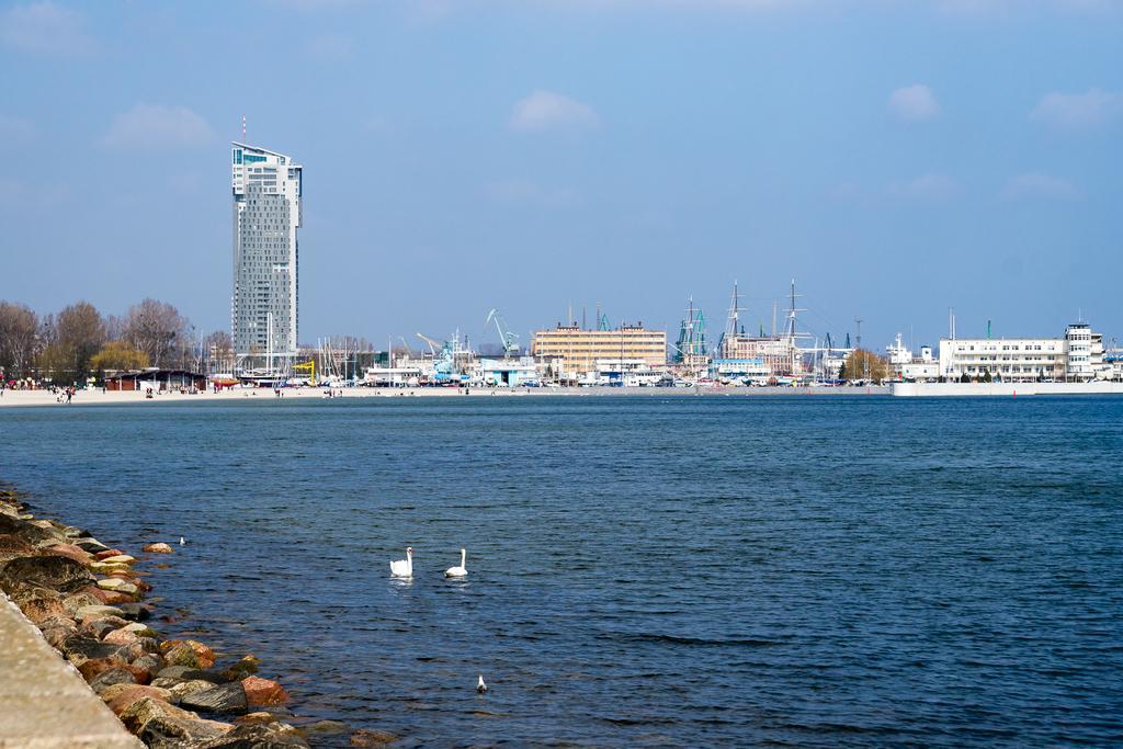 Glob Apartament Sea Towers Gdynia Habitación foto